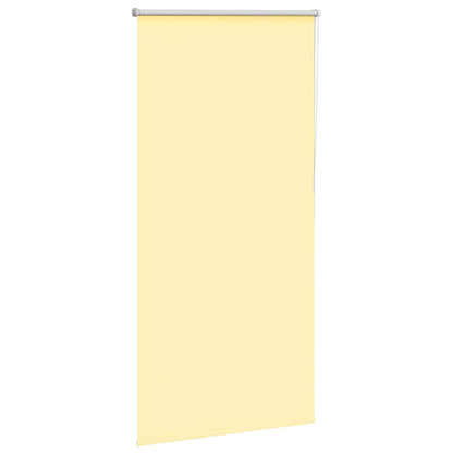 vidaXL Verdunkelungsrollo Gelb 75x175 cm Stoffbreite 70,7 cm Polyester