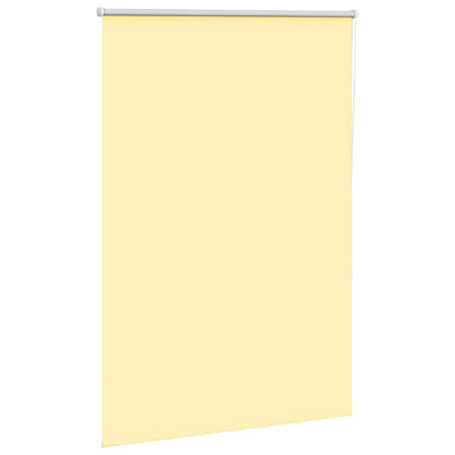 vidaXL Store occultant Jaune 95x175 cm Largeur de tissu 90,7 cm Polyester