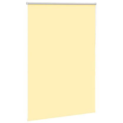 vidaXL Verdunkelungsrollo Gelb 100x175cm Stoffbreite 95,7 cm Polyester
