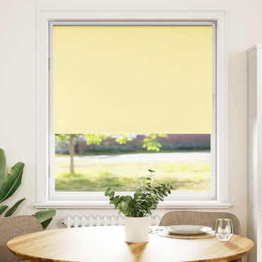 vidaXL Verdunkelungsrollo Gelb 105x175cm Stoffbreite 100,7cm Polyester