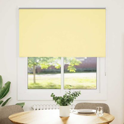 vidaXL Verdunkelungsrollo Gelb 120x175cm Stoffbreite 116,6cm Polyester
