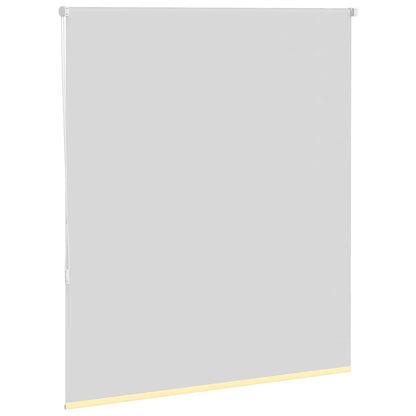 vidaXL Verdunkelungsrollo Gelb 120x175cm Stoffbreite 116,6cm Polyester
