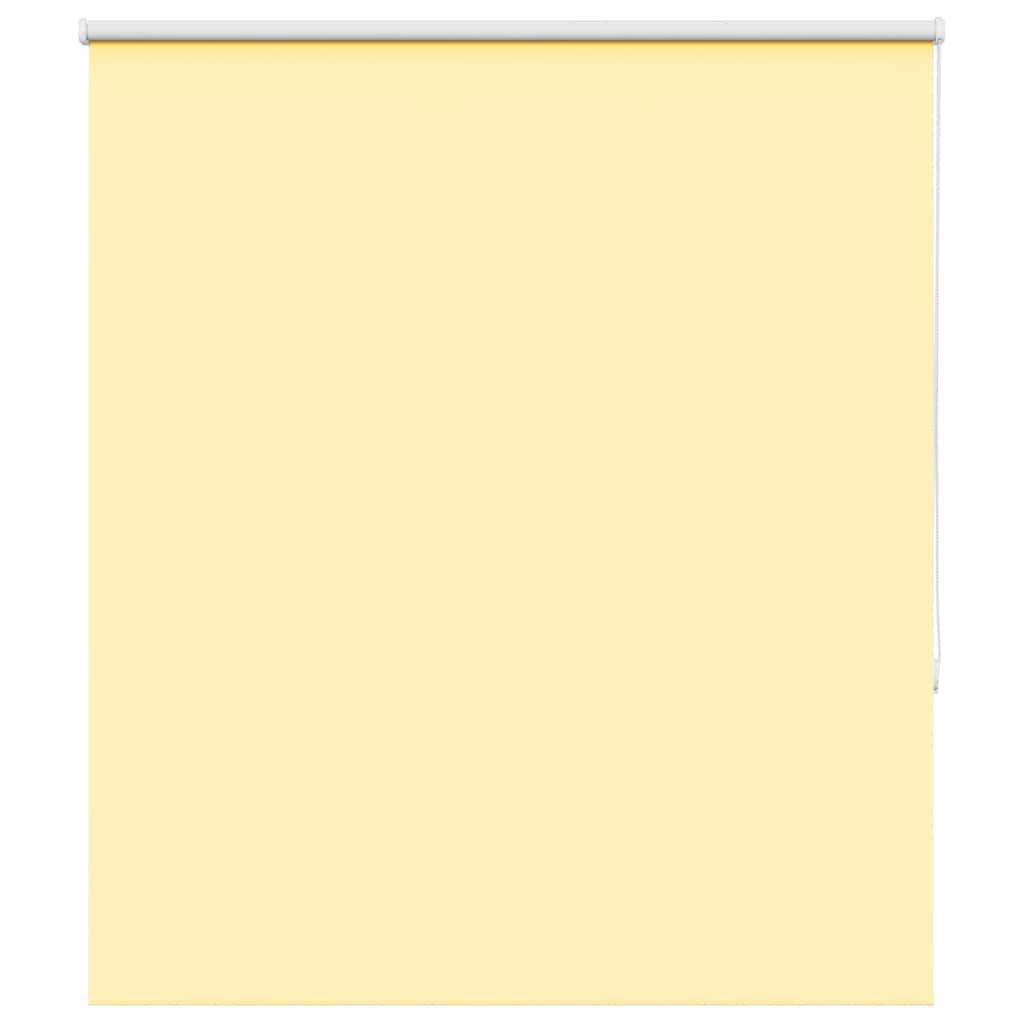 vidaXL Verdunkelungsrollo Gelb 125x175cm Stoffbreite 121,6cm Polyester