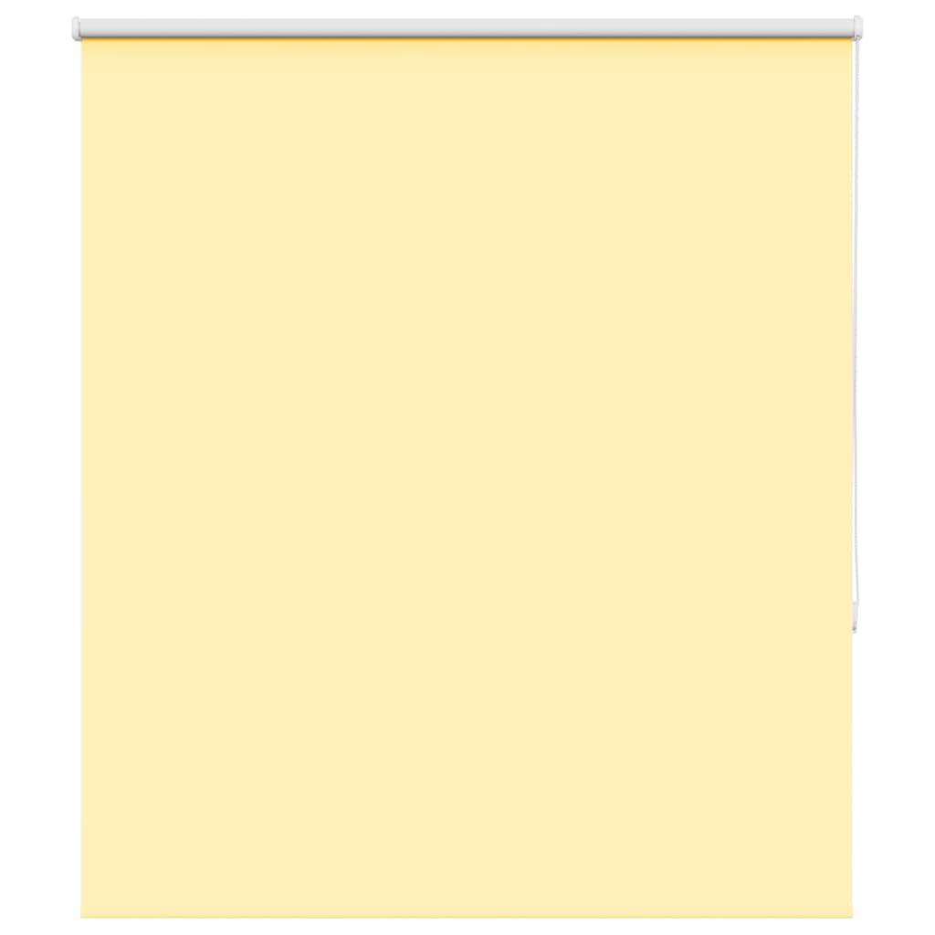 vidaXL Verdunkelungsrollo Gelb 135x175cm Stoffbreite 131,6cm Polyester