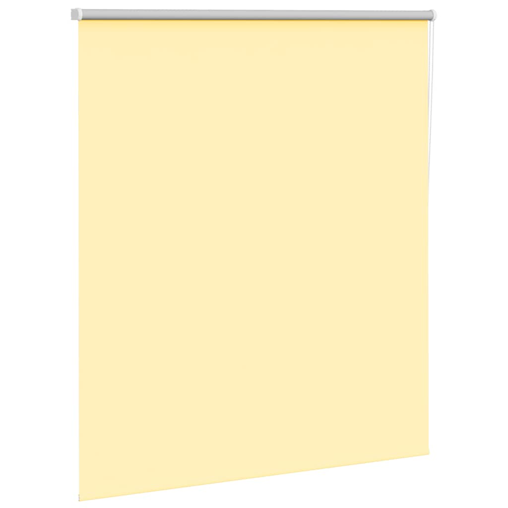 vidaXL Verdunkelungsrollo Gelb 135x175cm Stoffbreite 131,6cm Polyester