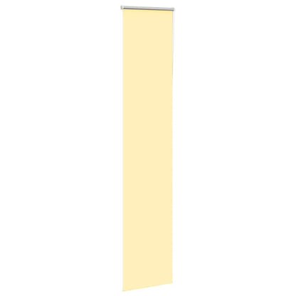 vidaXL Verdunkelungsrollo Gelb 45x210 cm Stoffbreite 40,7 cm Polyester