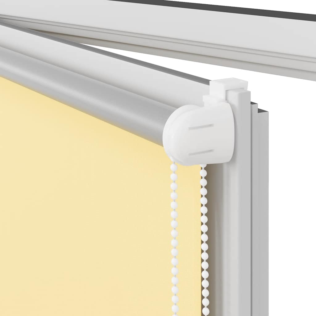 vidaXL Verdunkelungsrollo Gelb 60x210 cm Stoffbreite 55,7 cm Polyester