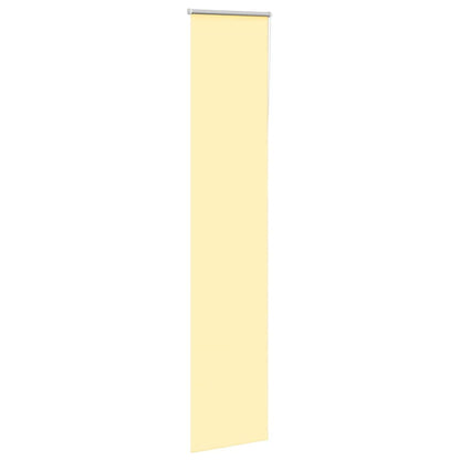vidaXL Verdunkelungsrollo Gelb 60x210 cm Stoffbreite 55,7 cm Polyester