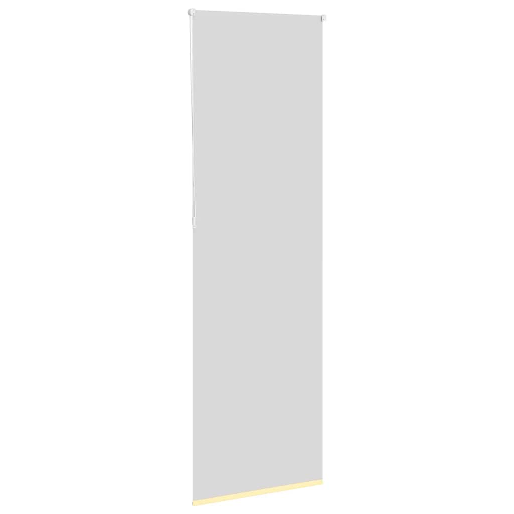 vidaXL Verdunkelungsrollo Gelb 75x210 cm Stoffbreite 70,7 cm Polyester