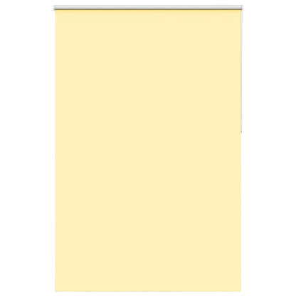 vidaXL Verdunkelungsrollo Gelb 145x210cm Stoffbreite 141,6cm Polyester