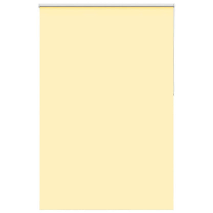 vidaXL Verdunkelungsrollo Gelb 150x210cm Stoffbreite 146,6cm Polyester