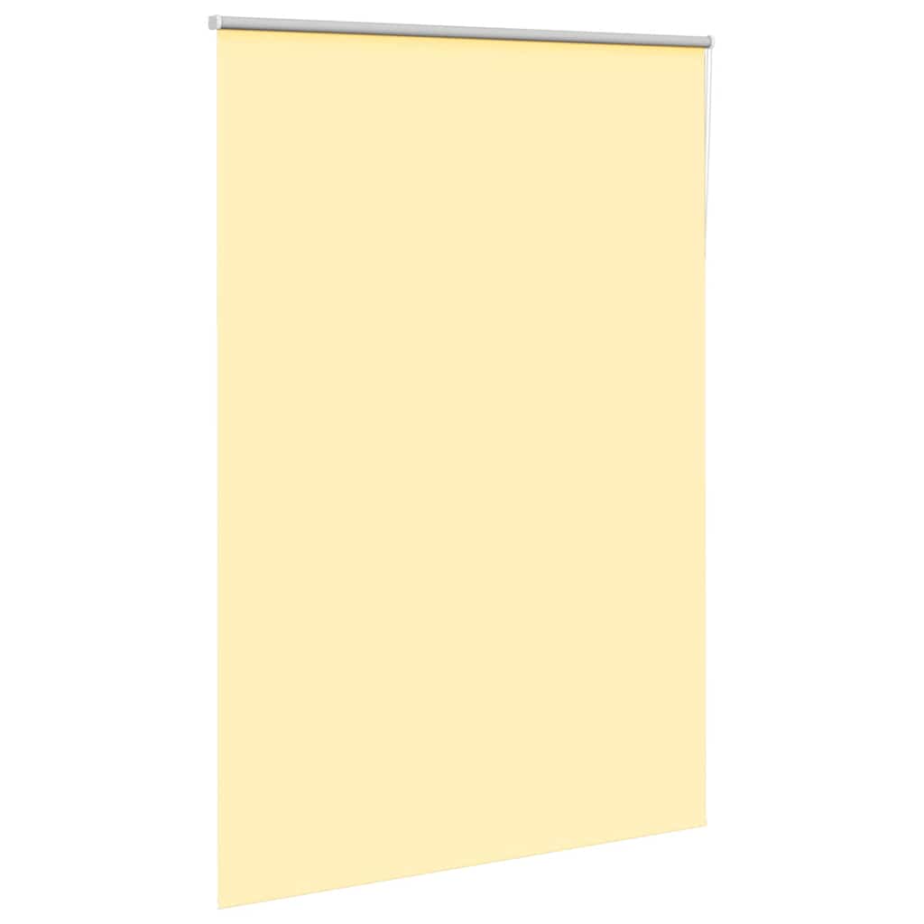 vidaXL Verdunkelungsrollo Gelb 150x210cm Stoffbreite 146,6cm Polyester