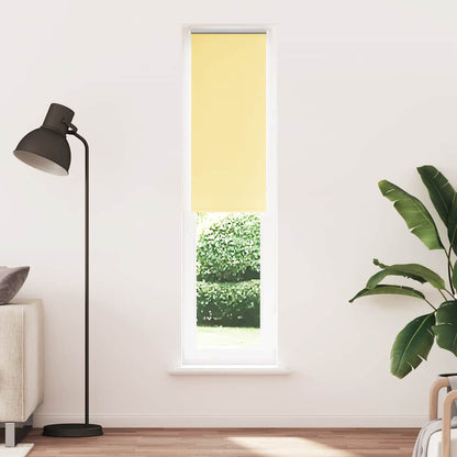 vidaXL Verdunkelungsrollo Gelb 40x230 cm Stoffbreite 35,7 cm Polyester