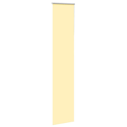 vidaXL Verdunkelungsrollo Gelb 40x230 cm Stoffbreite 35,7 cm Polyester
