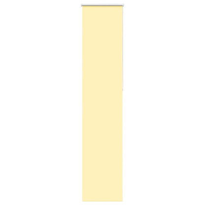 vidaXL Verdunkelungsrollo Gelb 60x230 cm Stoffbreite 55,7 cm Polyester