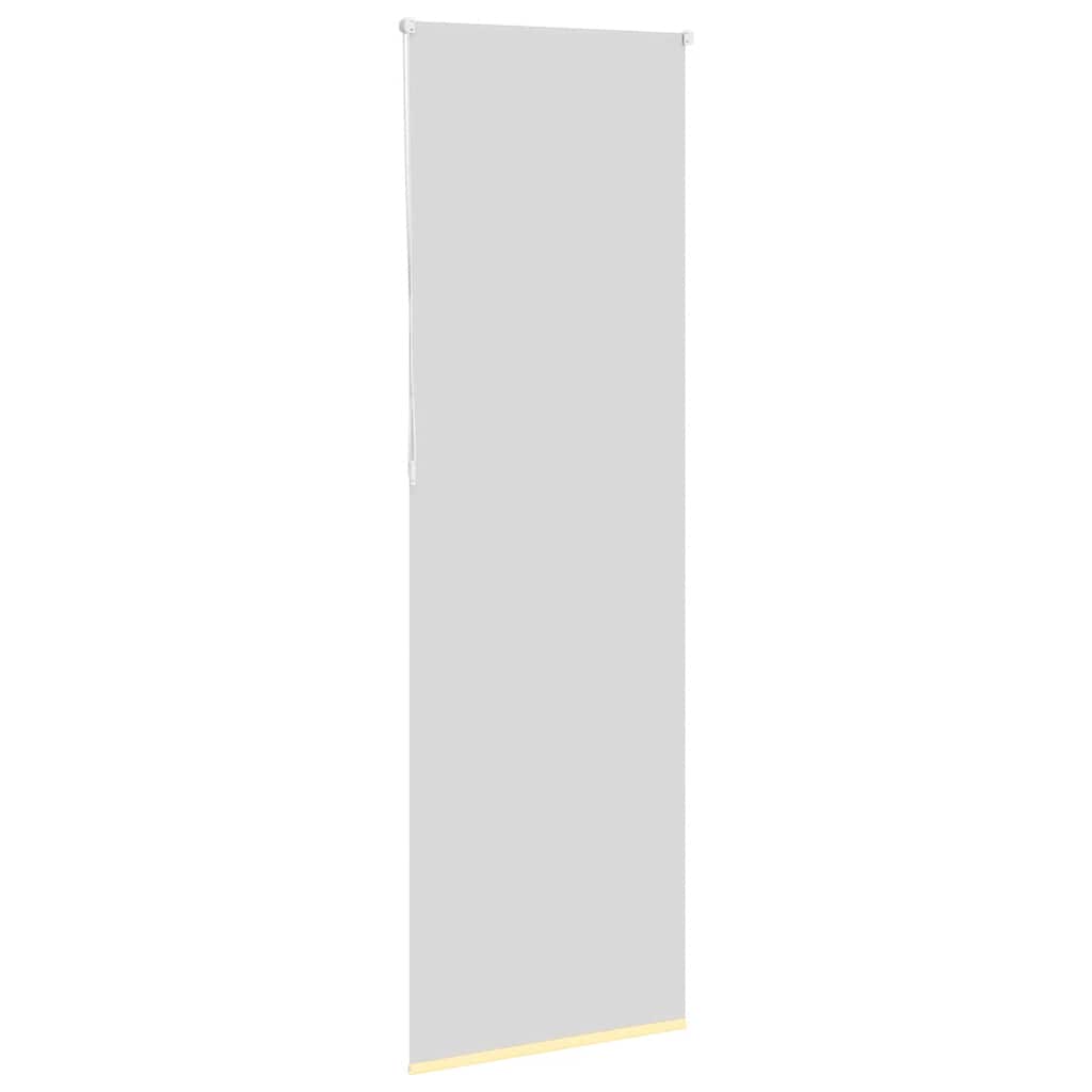 vidaXL Verdunkelungsrollo Gelb 80x230 cm Stoffbreite 75,7 cm Polyester