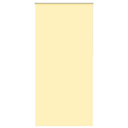 vidaXL Verdunkelungsrollo Gelb 100x230cm Stoffbreite 95,7 cm Polyester