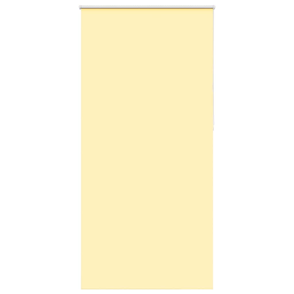 vidaXL Verdunkelungsrollo Gelb 110x230cm Stoffbreite 105,7cm Polyester