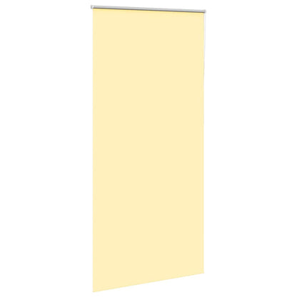 vidaXL Verdunkelungsrollo Gelb 115x230cm Stoffbreite 110,7cm Polyester