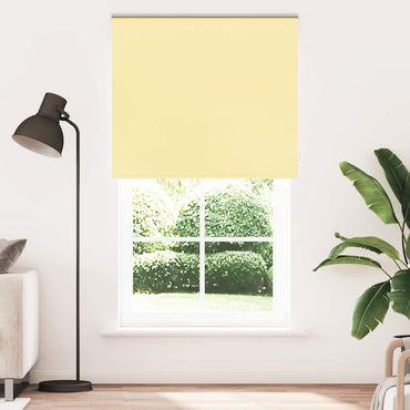vidaXL Verdunkelungsrollo Gelb 120x230cm Stoffbreite 116,6cm Polyester