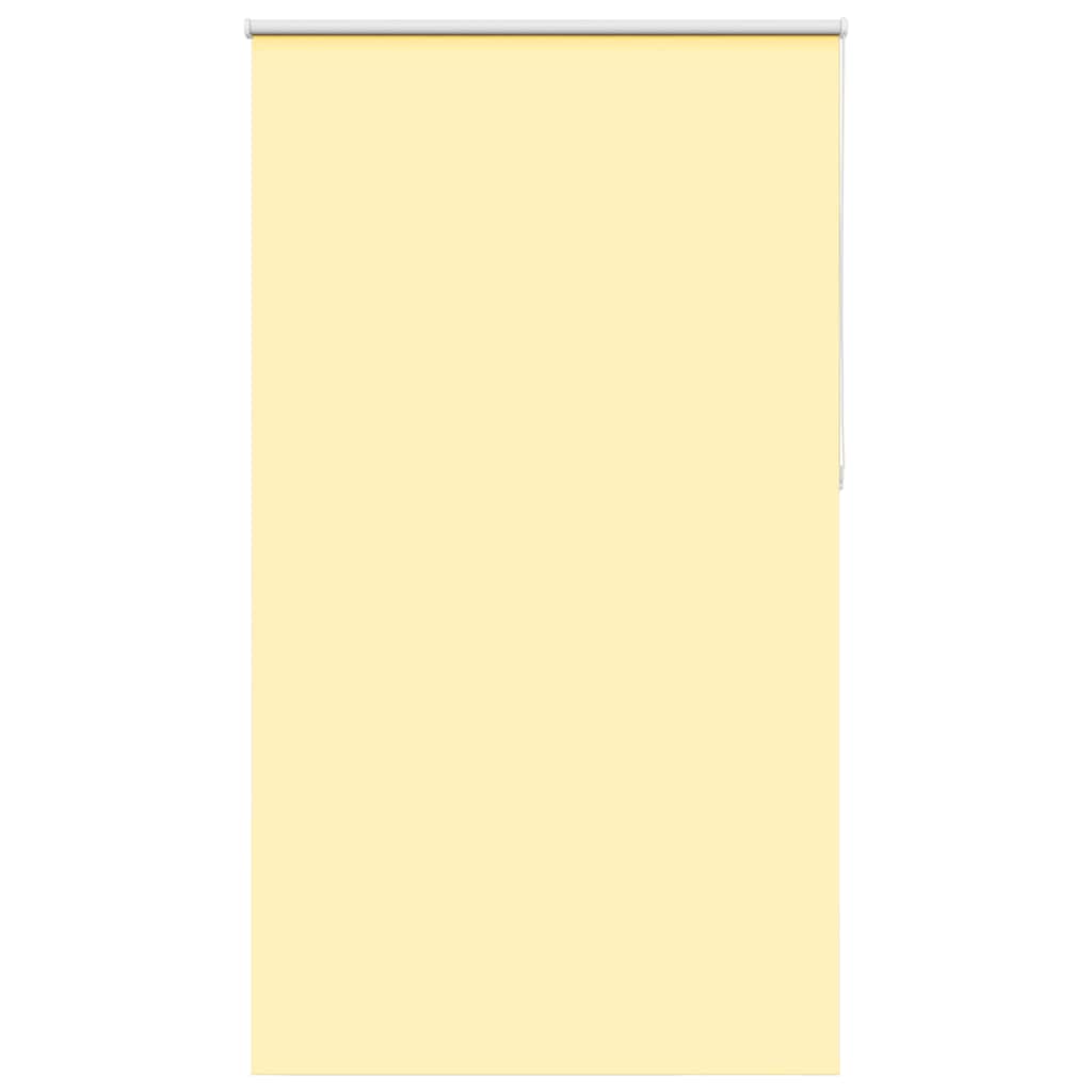 vidaXL Verdunkelungsrollo Gelb 130x230cm Stoffbreite 126,6cm Polyester