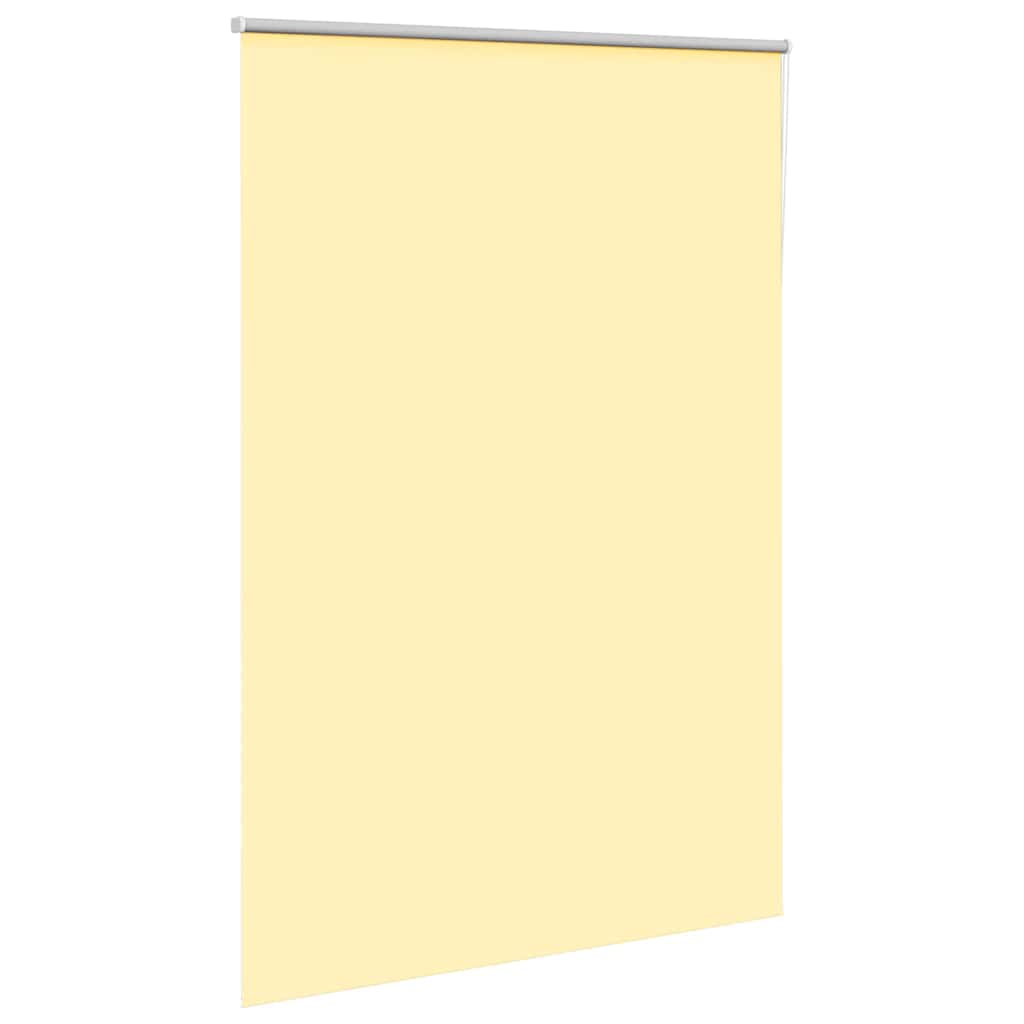 vidaXL Verdunkelungsrollo Gelb 145x230cm Stoffbreite 141,6cm Polyester