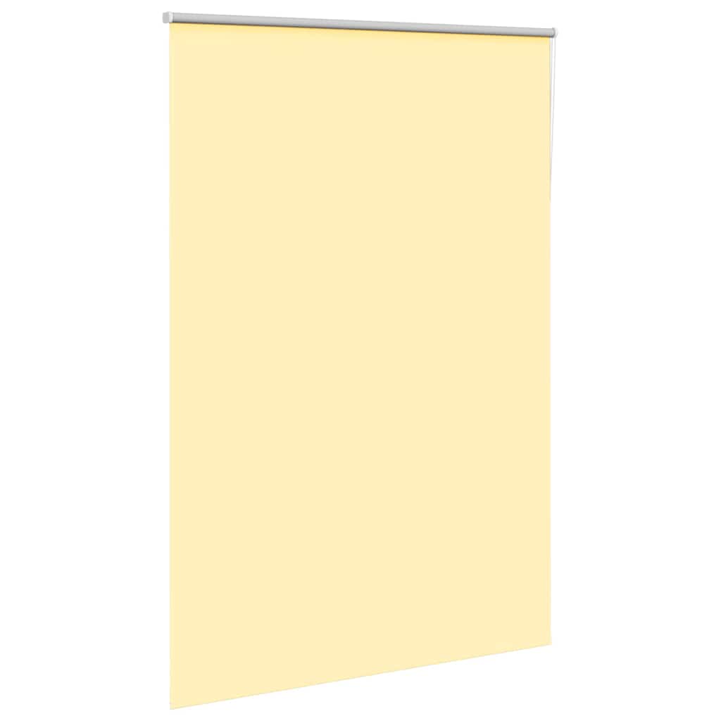 vidaXL Verdunkelungsrollo Gelb 160x230cm Stoffbreite 156,6cm Polyester