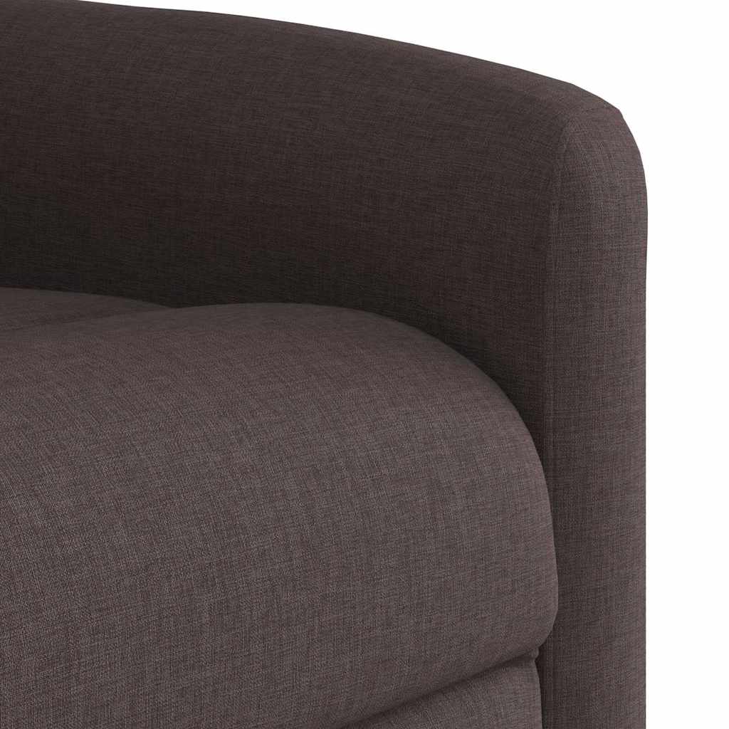 vidaXL Relaxsessel Dunkelbraun Stoff