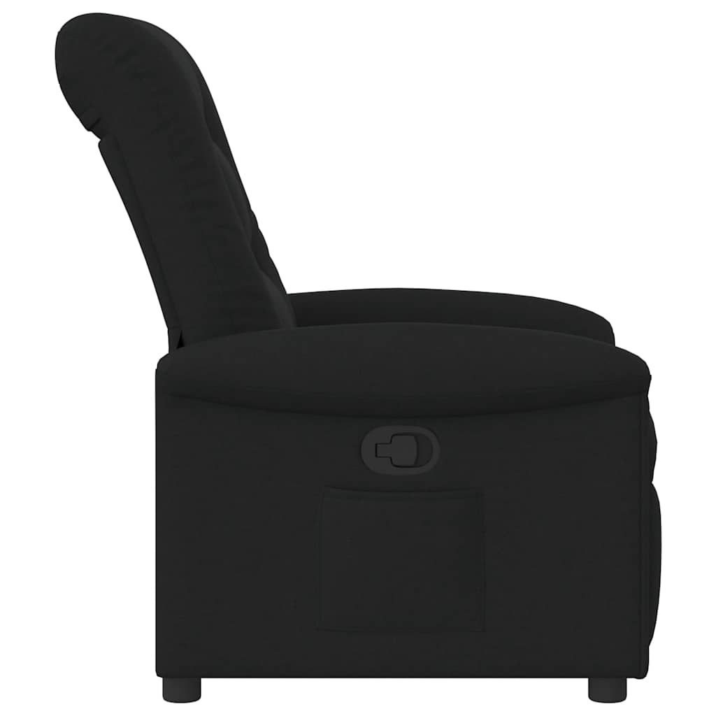 vidaXL Relaxsessel Schwarz Stoff