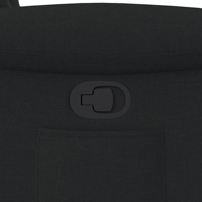 Relaxsessel Schwarz Stoff