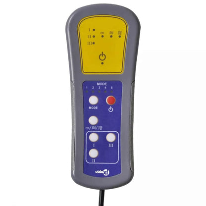 vidaXL Massagesessel Dunkelbraun Stoff