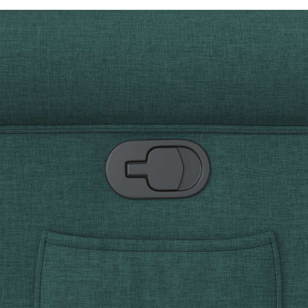 Relaxsessel Dunkelgrün Stoff