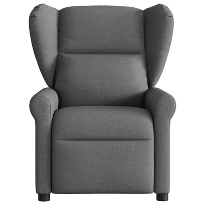 vidaXL Relaxsessel Dunkelgrau Stoff