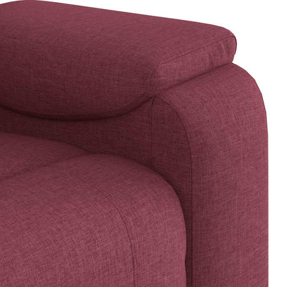 vidaXL Relaxsessel Weinrot Stoff