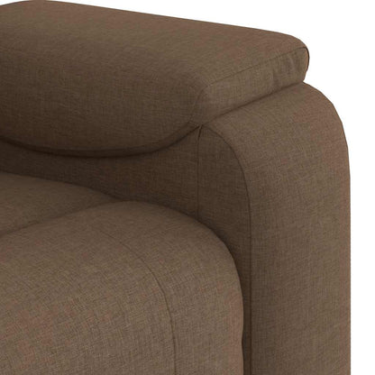 vidaXL Relaxsessel Braun Stoff
