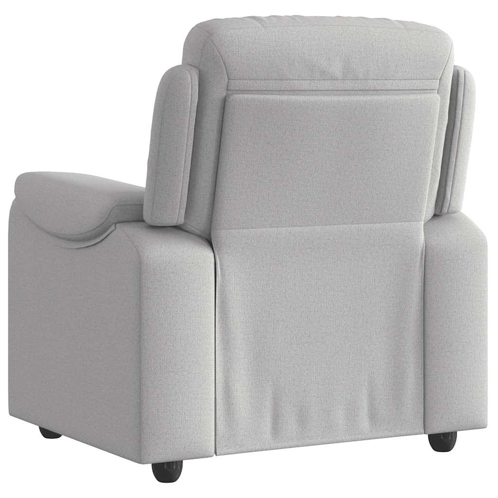 vidaXL Relaxsessel Wolkengrau Stoff