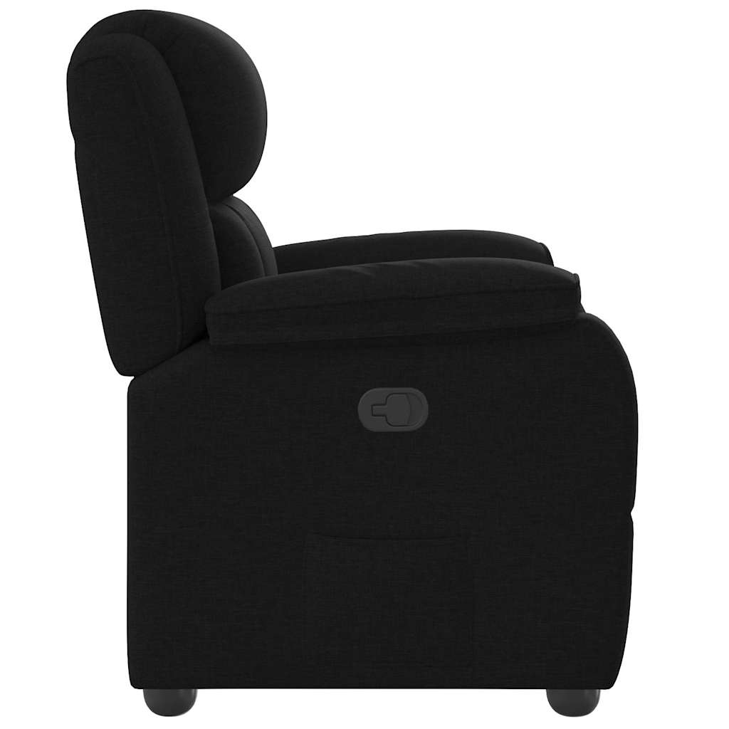 vidaXL Relaxsessel Schwarz Stoff