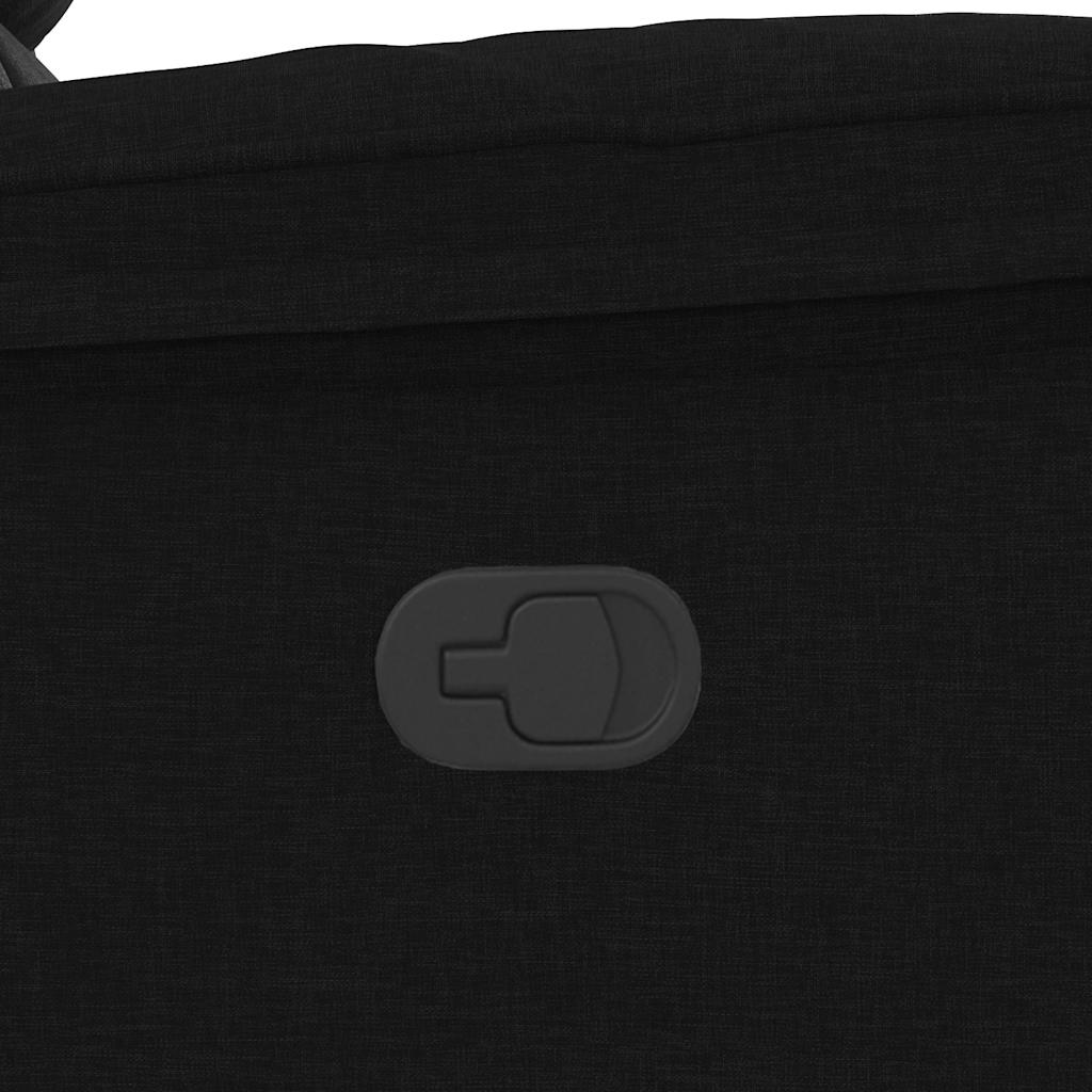 Relaxsessel Schwarz Stoff