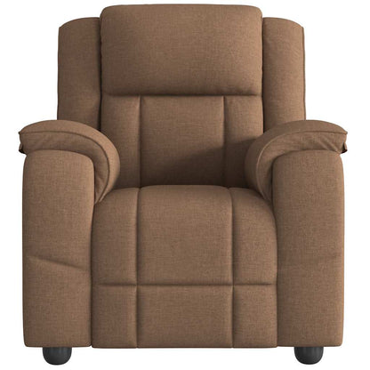 vidaXL Relaxsessel Braun Stoff