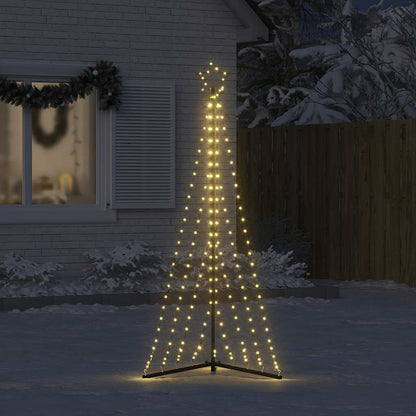 vidaXL LED Weihnachtsbaum 339 LEDs Warmweiß 182 cm