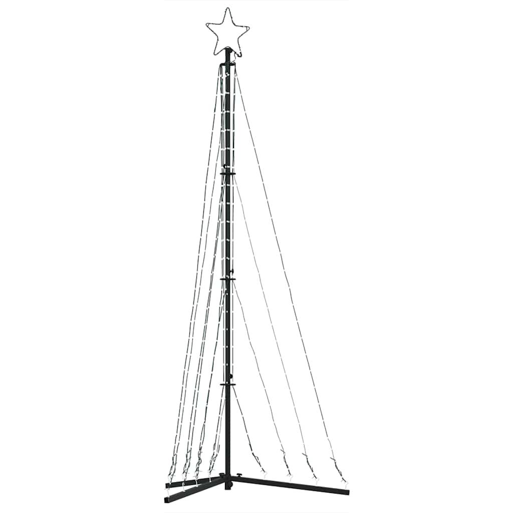 vidaXL LED Weihnachtsbaum 339 LEDs Warmweiß 182 cm