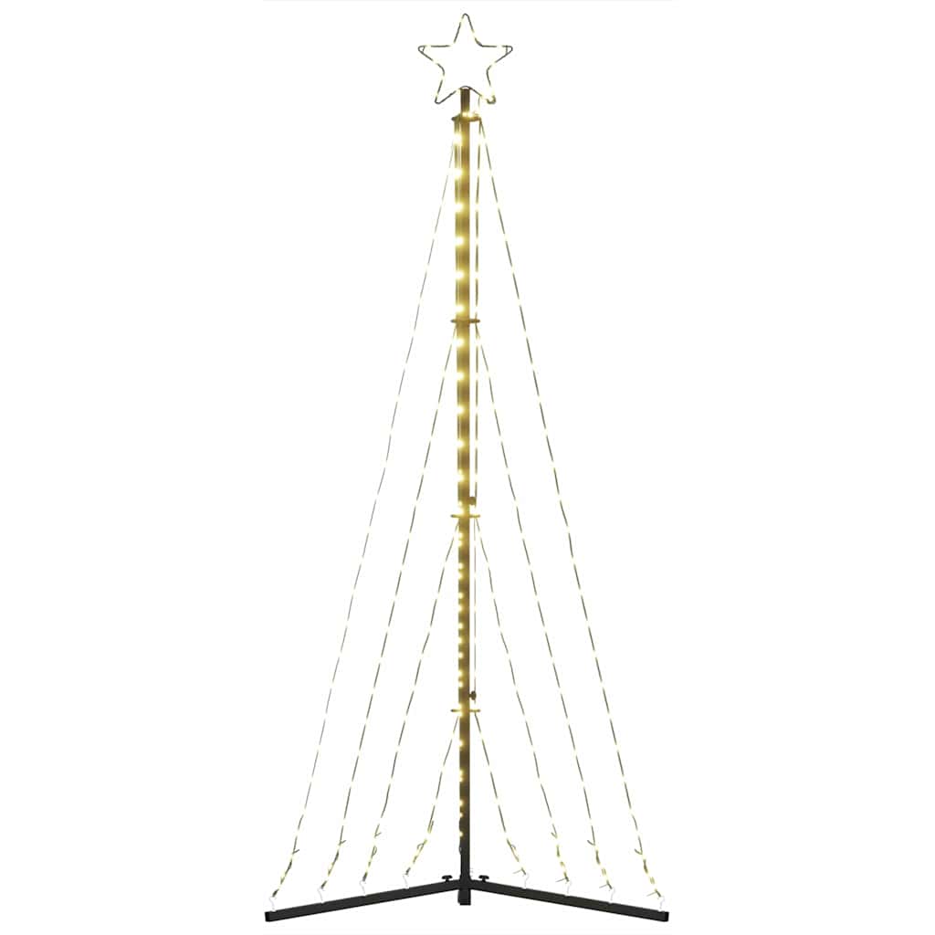vidaXL LED Weihnachtsbaum 339 LEDs Warmweiß 182 cm