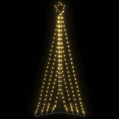 vidaXL LED Weihnachtsbaum 339 LEDs Warmweiß 182 cm