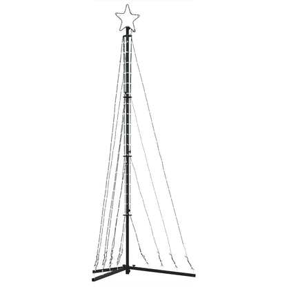 vidaXL Sapin de Noël à LED 339 LED Blanc froid 182 cm