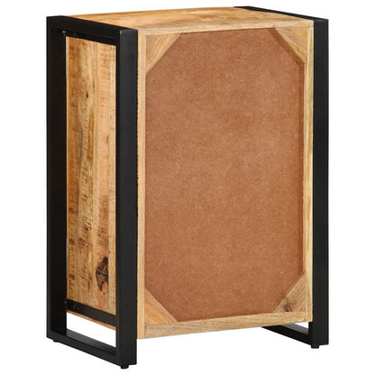 vidaXL Schubladenschrank 50x35x70 cm Raues Massivholz Mango
