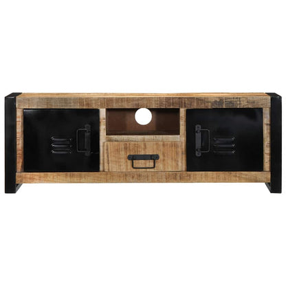 vidaXL TV-Schrank 100x30x35 cm Massivholz Mango