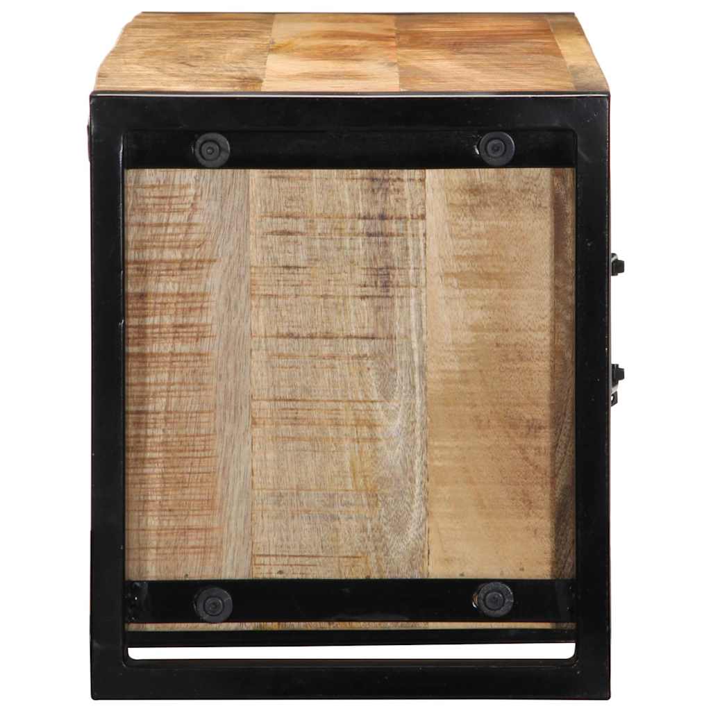 vidaXL TV-Schrank 100x30x35 cm Massivholz Mango
