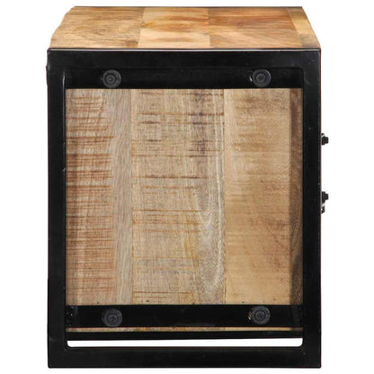 vidaXL TV-Schrank 100x30x35 cm Massivholz Mango