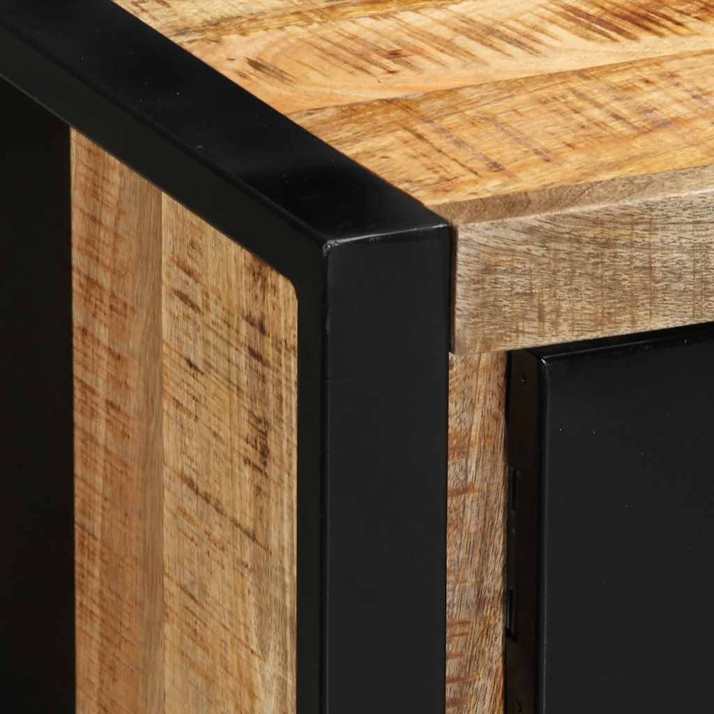vidaXL TV-Schrank 100x30x35 cm Massivholz Mango