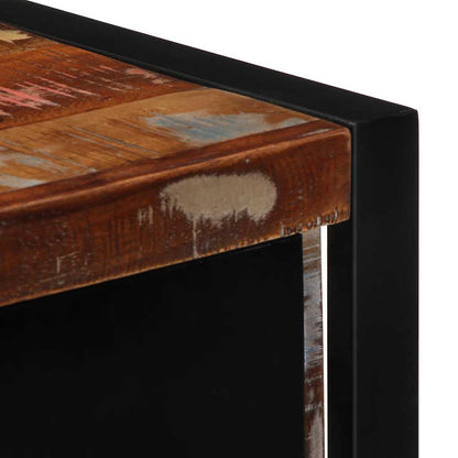 vidaXL TV-Schrank 100x30x35 cm Massivholz Altholz